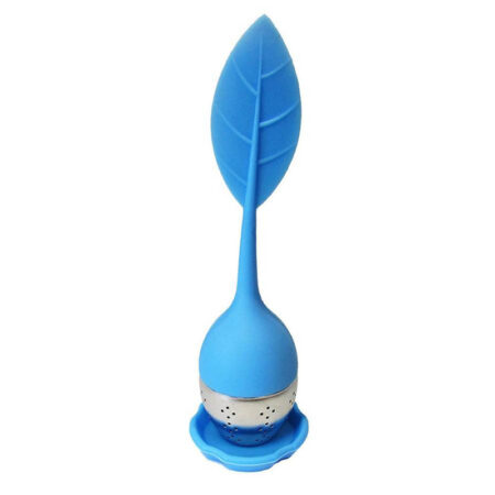 Infuseur Feuille Bleu